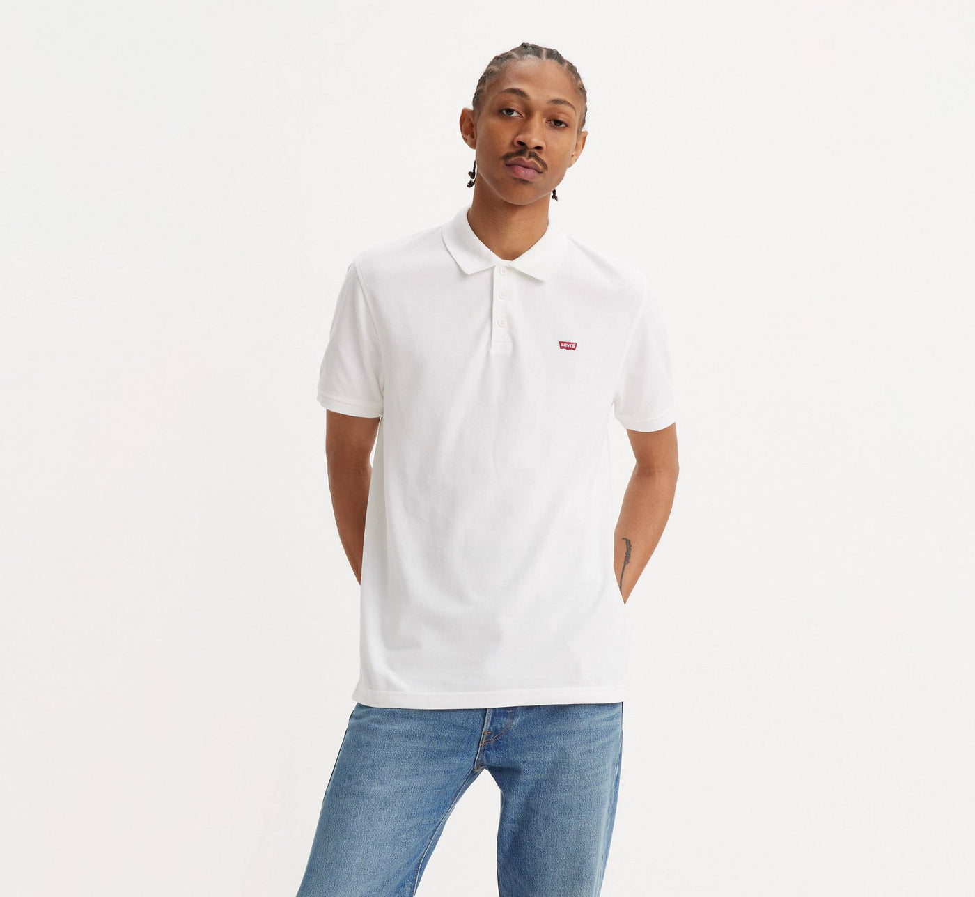 Levi's Polo White