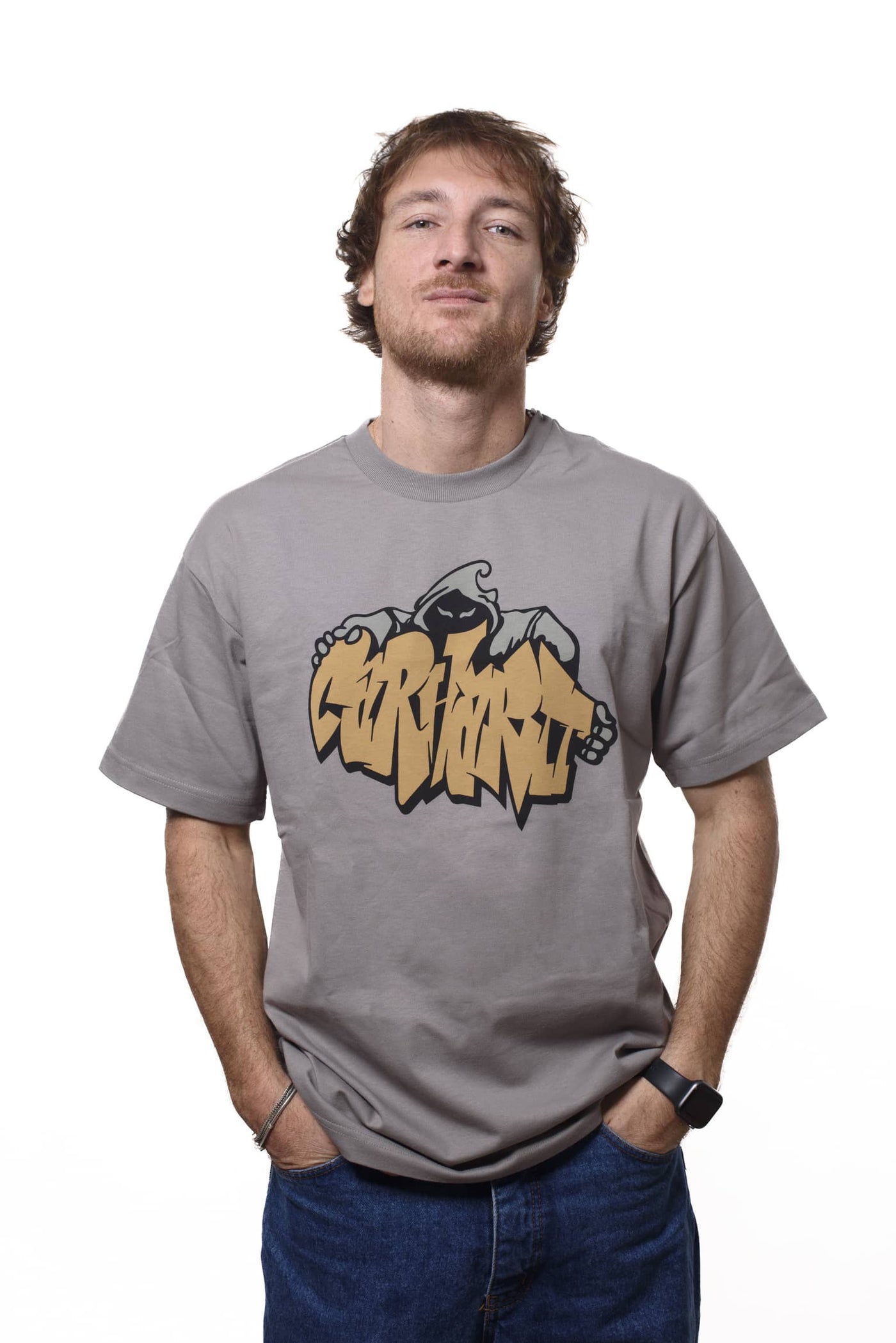 T-Shirt Carhartt YUTE misty grey