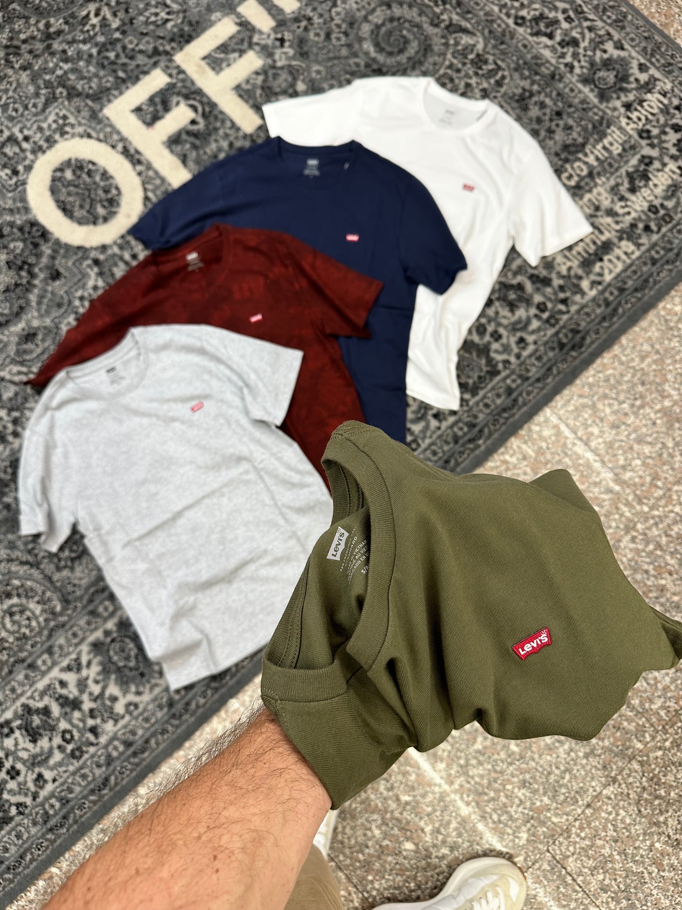 Levi's Tee green