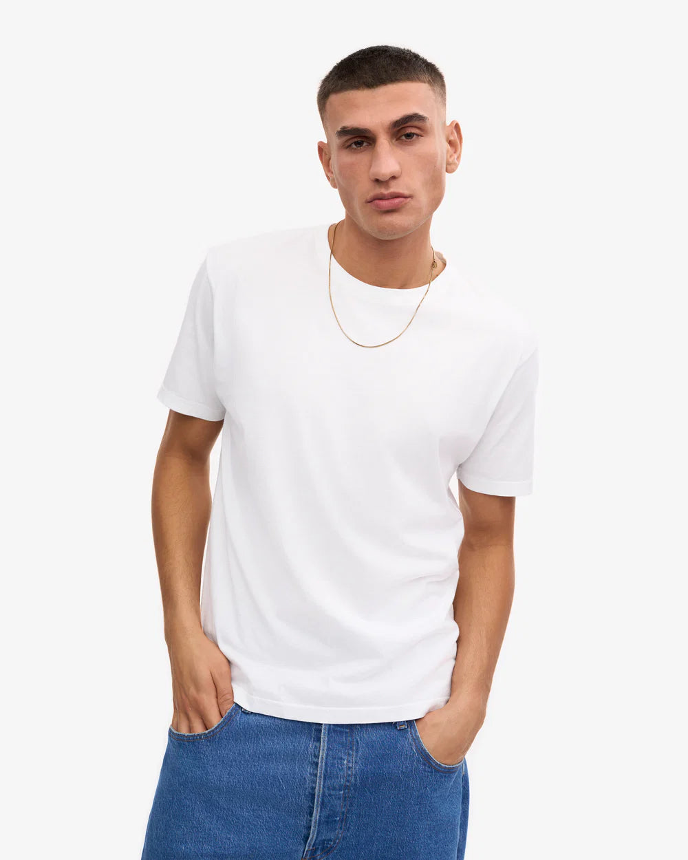 Classic Organic Tee Optical White