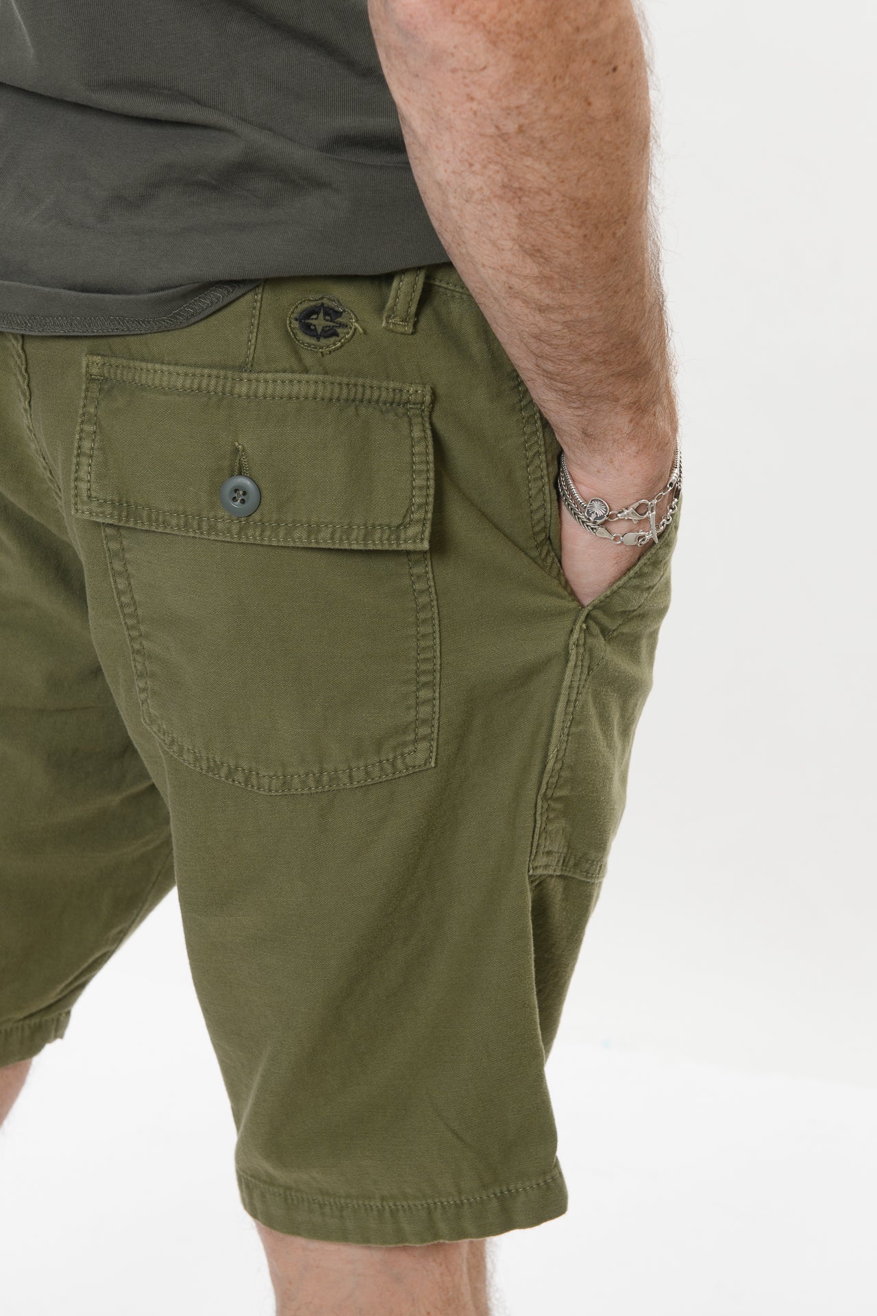 Fatigue Short Shannon Cotone Verde