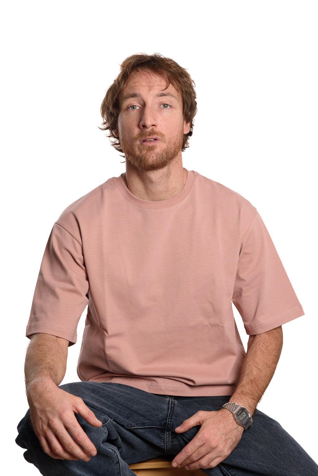T-Shirt Whitesand 300 Grammi Rosa Antico