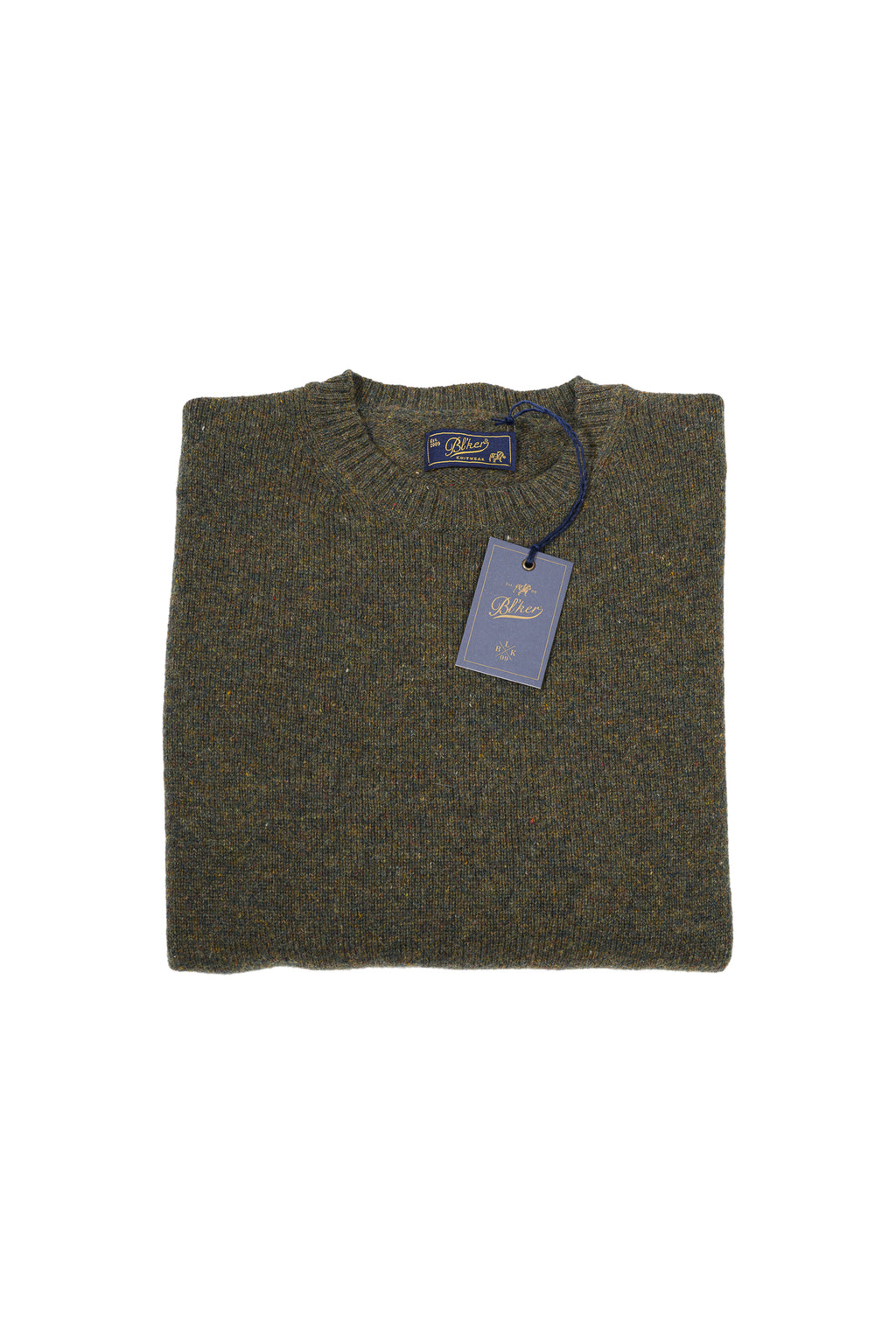 Girocollo Shetland Verde
