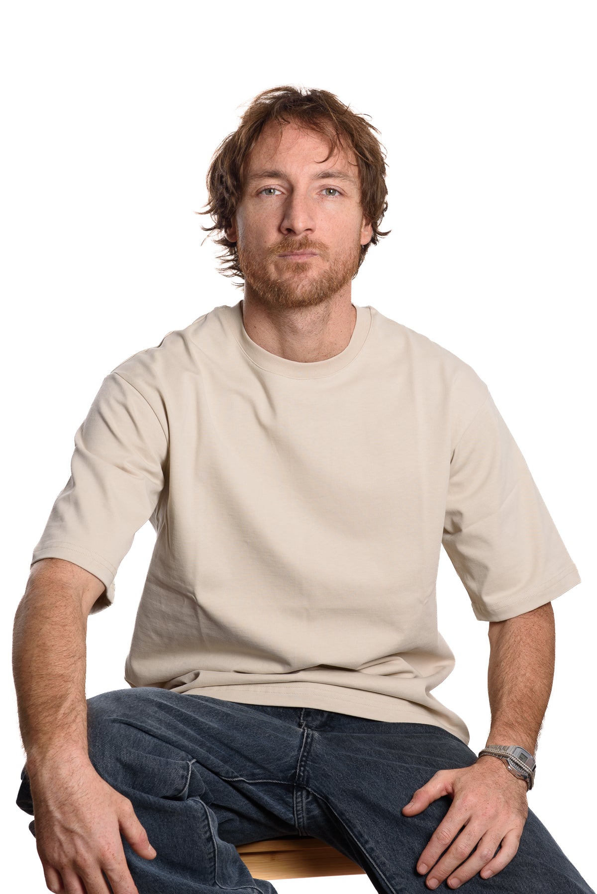 T-Shirt Whitesand 300 Grammi Beige