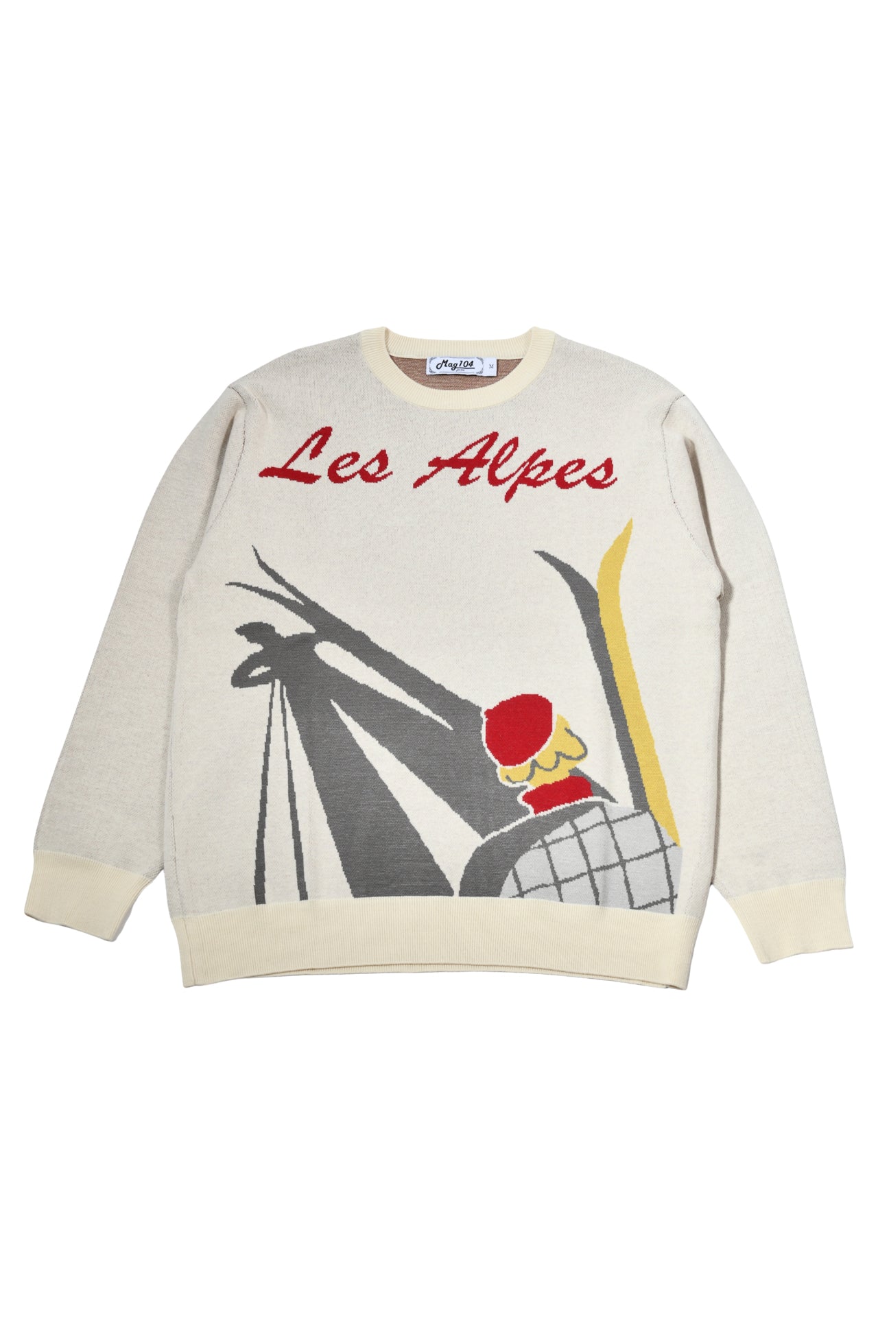 Maglia Les Alpes Beige