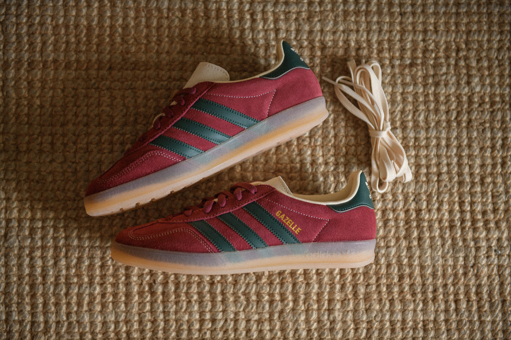 Adidas Gazelle Indoor Bordeaux Verde