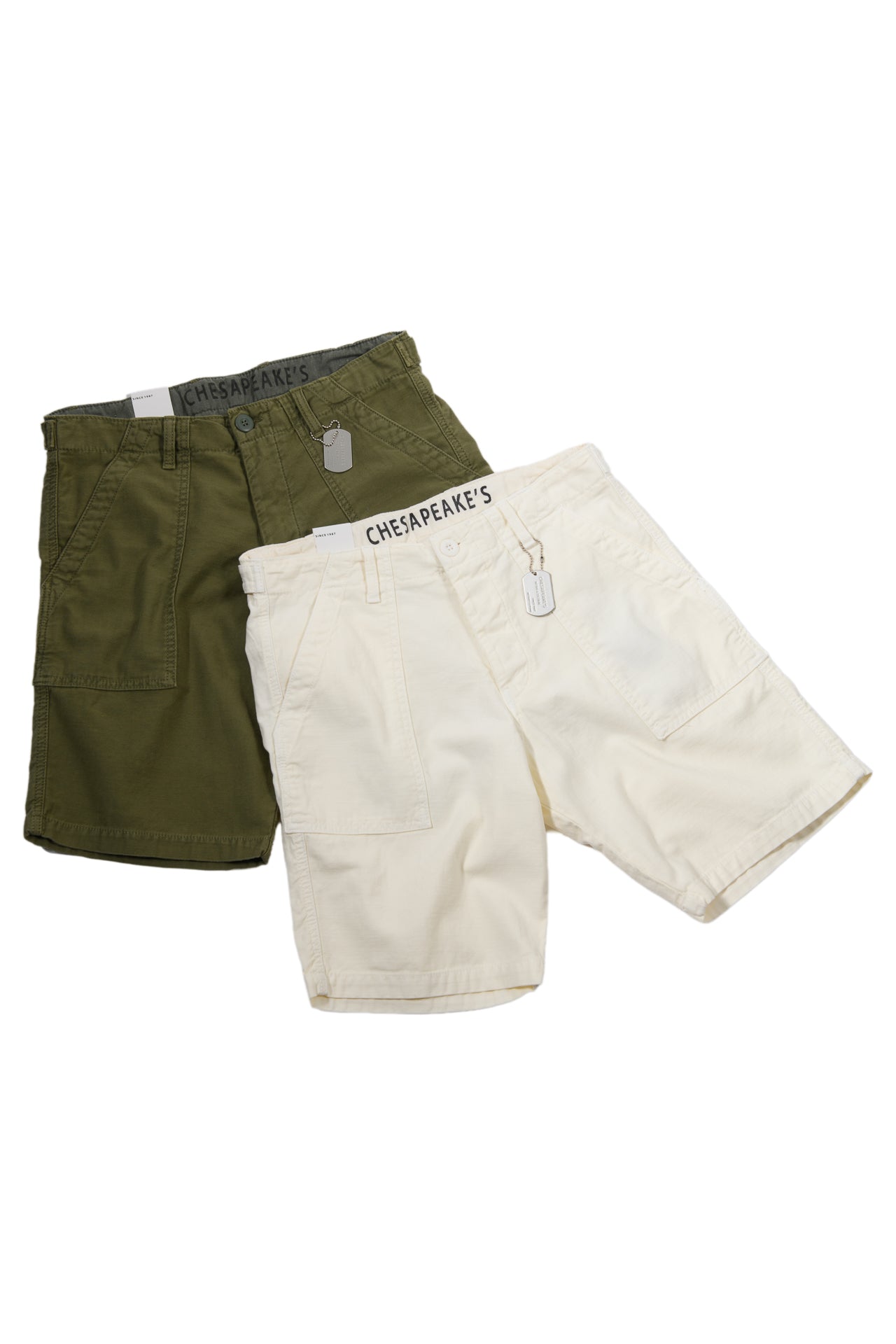 Fatigue Short Shannon Cotone Verde