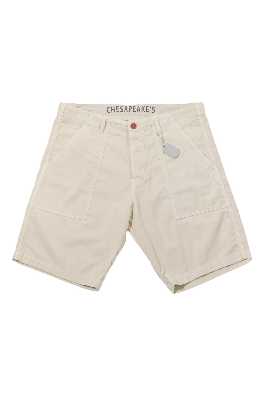 Fatigue Short Shannon Velluto Mille Righe Sabbia