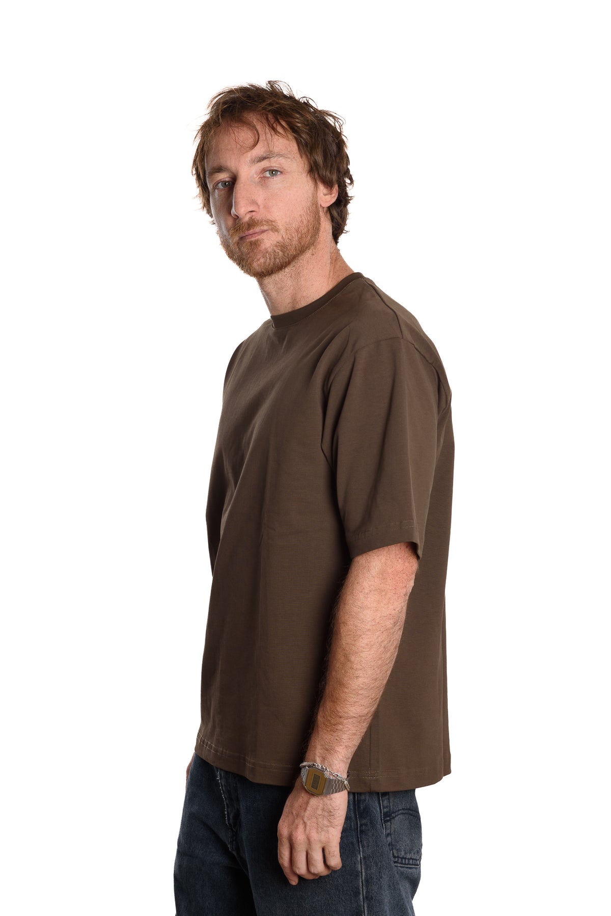 T-Shirt Whitesand 300 Grammi Marrone