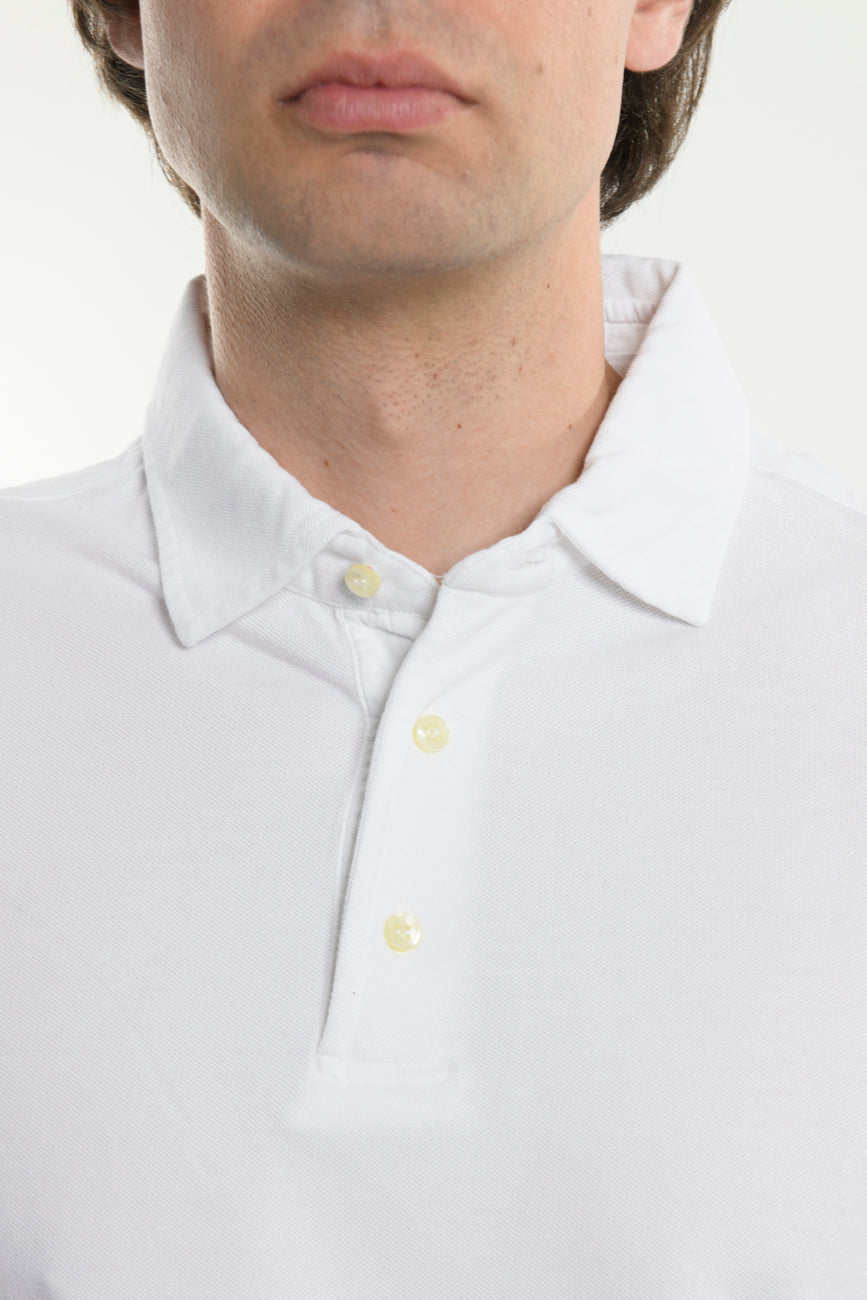 Polo della Ciana 100% Piqué Bianca