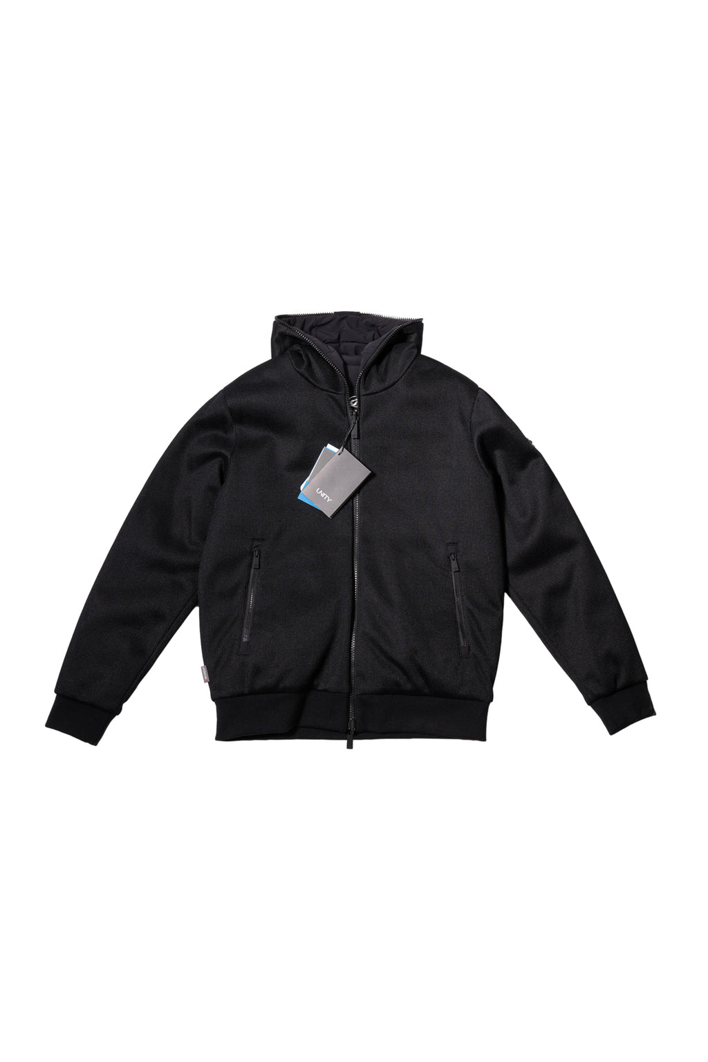 Piumino Reversibile Tricotech Nero