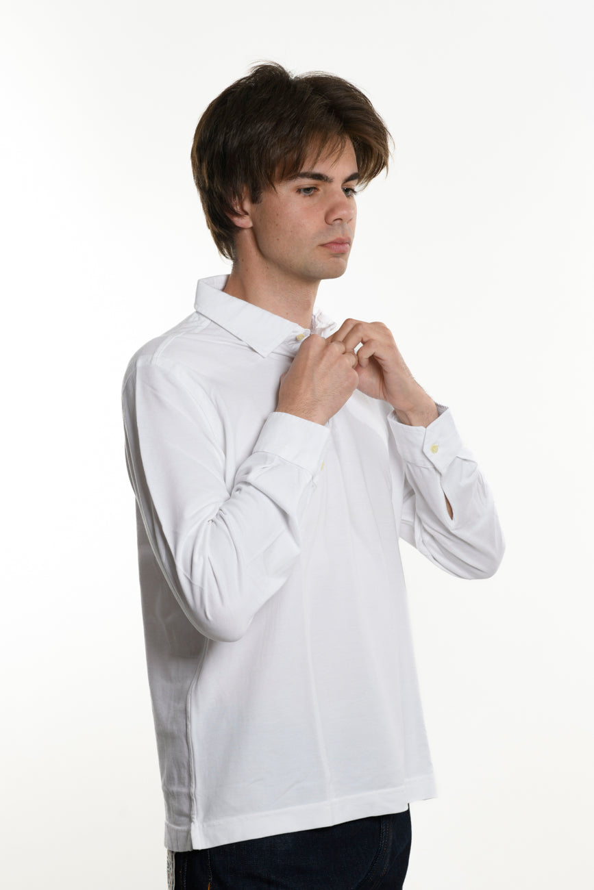 Polo della Ciana 100% Piqué Bianca