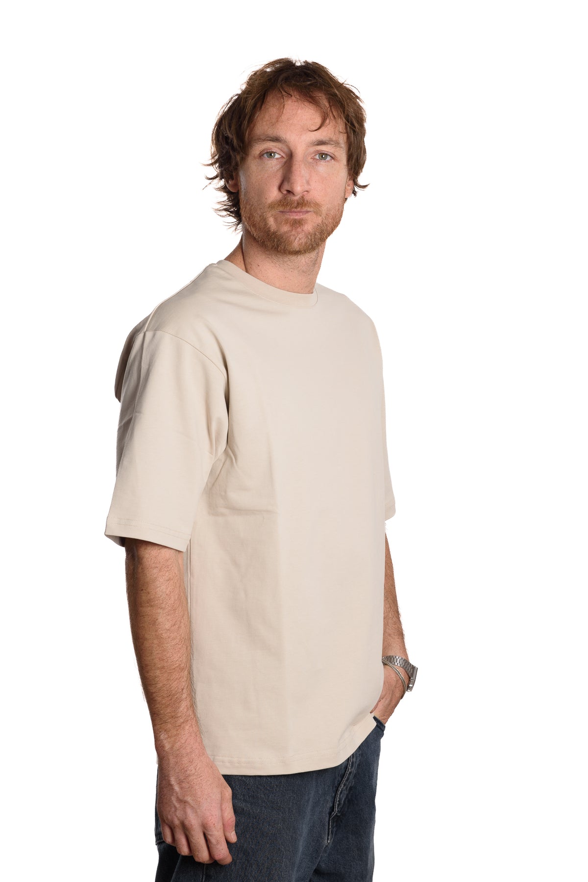 T-Shirt Whitesand 300 Grammi Beige