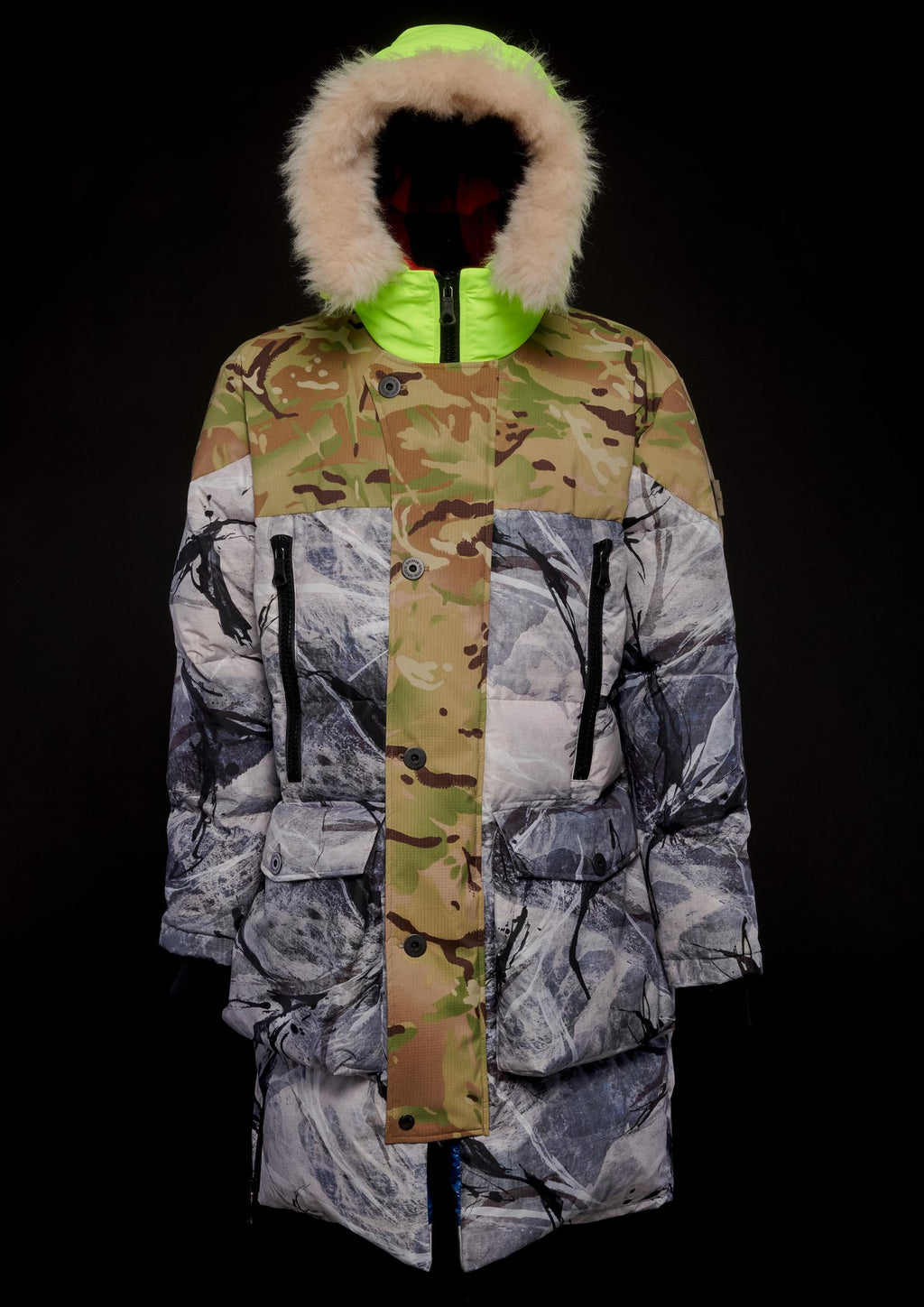 Griffin Sleeping Bag Coat Winter Camo