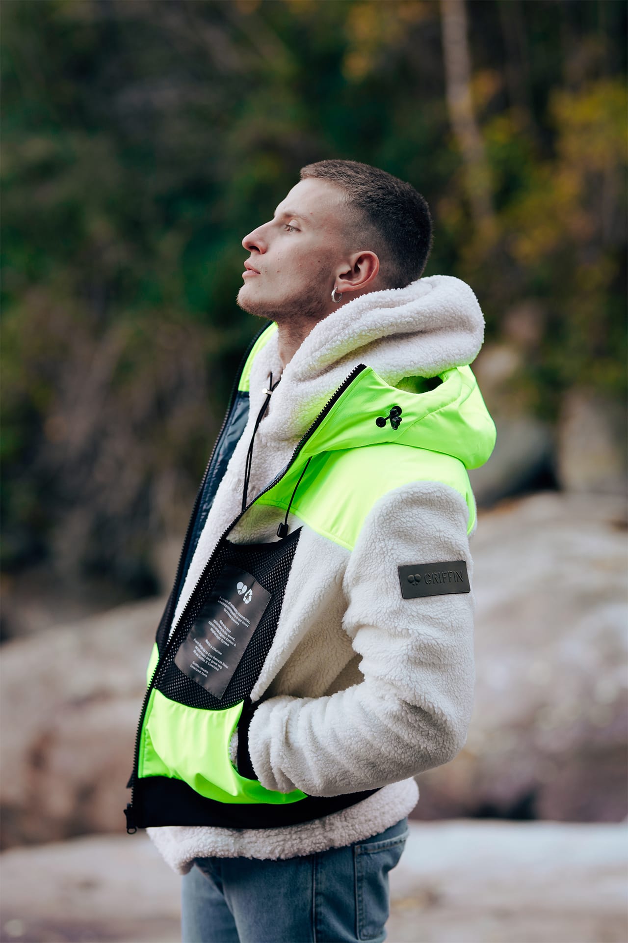 Griffin Reversible Hooded Jogger